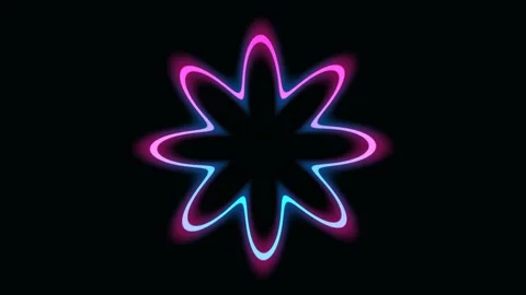 Colorful hypnotic mandala loop for seamless visual displays Stock Footage 342452666
