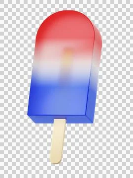 Colorful ice popsicle Illustrazione stock