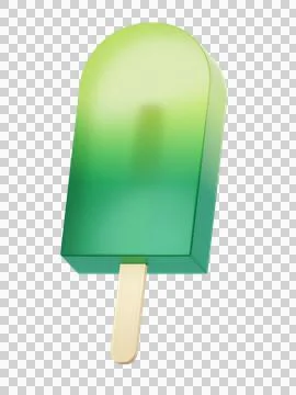 Colorful ice popsicle Stock Illustration