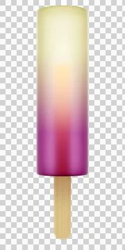Colorful ice popsicle Stock Illustration