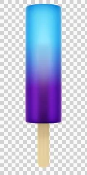 Colorful ice popsicle Stock Illustration