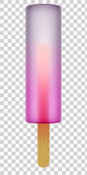 Colorful ice popsicle Stock Illustration