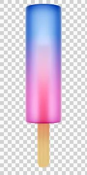 Colorful ice popsicle Stock Illustration