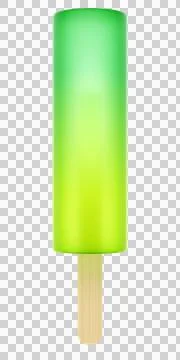 Colorful ice popsicle Stock Illustration