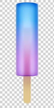 Colorful ice popsicle Stock Illustration