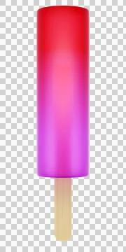 Colorful ice popsicle Stock Illustration