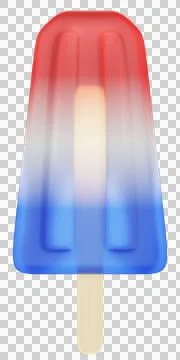 Colorful ice popsicle Stock Illustration