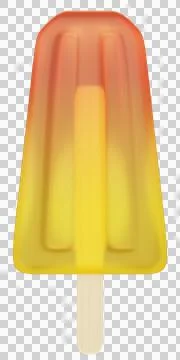Colorful ice popsicle Stock Illustration