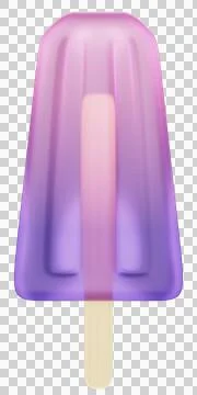 Colorful ice popsicle Stock Illustration