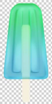 Colorful ice popsicle Stock Illustration