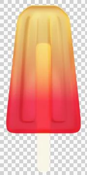 Colorful ice popsicle Stock Illustration