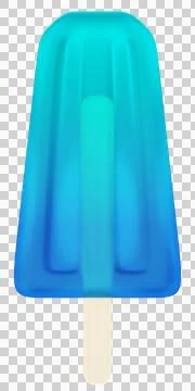 Colorful ice popsicle Stock Illustration
