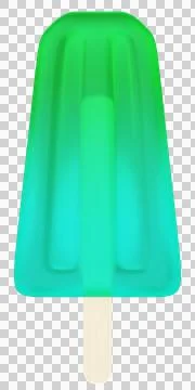 Colorful ice popsicle Stock Illustration