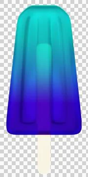 Colorful ice popsicle Stock Illustration