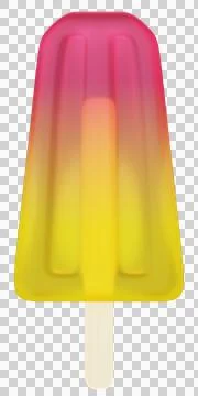 Colorful ice popsicle Stock Illustration