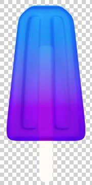 Colorful ice popsicle Stock Illustration