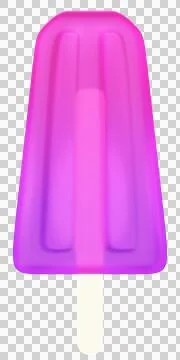 Colorful ice popsicle Stock Illustration