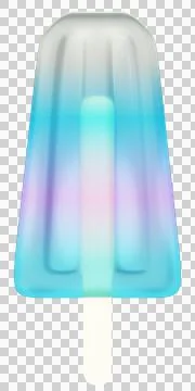 Colorful ice popsicle Stock Illustration