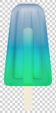 Colorful ice popsicle Stock-Illustration