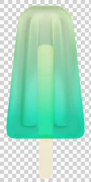 Colorful ice popsicle Stock Illustration