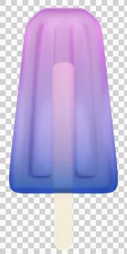 Colorful ice popsicle Stock Illustration