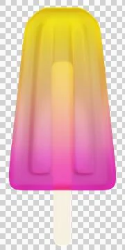 Colorful ice popsicle Stock Illustration
