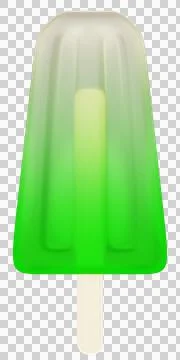 Colorful ice popsicle Stock Illustration