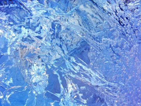 Colorful ice texture. Stock Photos