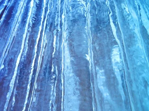 Colorful ice texture Stock Photos