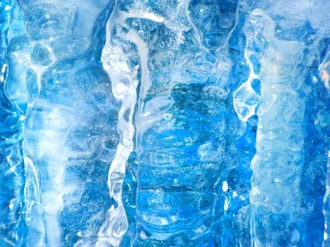 Colorful ice texture. Stock Photos