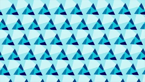 Colorful Illusion creating triangular pattern digital background Stock Footage 224422525