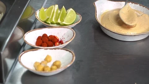 Colorful Ingredients for Culinary Arts Stock Footage 318310153