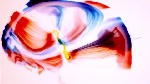 Colorful Ink Background Stock Footage 117107014