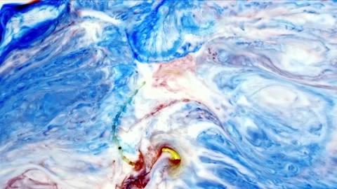 Colorful Ink Background Stock Footage 218614495
