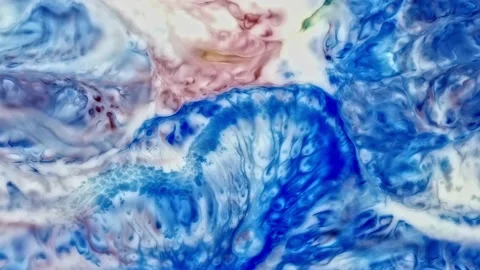 Colorful Ink Background Stock Footage 218616539