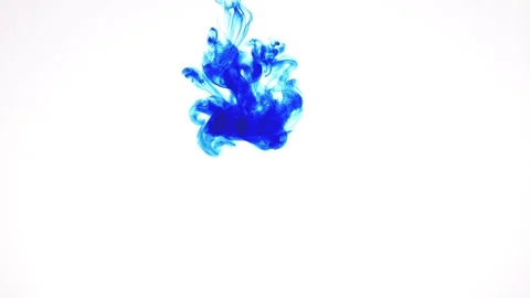 Colorful Ink Diffusion in Water Abstract Background Stock Footage 342209948