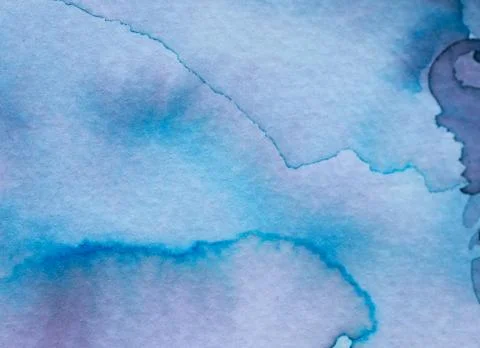 Colorful ink patterns blend beautifully on textured paper surface in soft hues Ilustração Stock