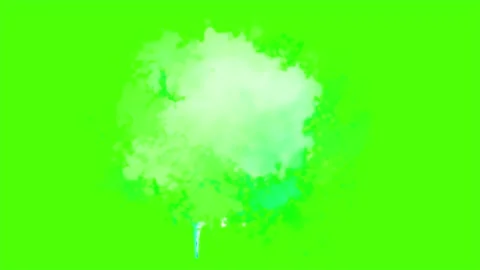 Colorful Ink Splatter Animation. Abstract Ink Brush Strokes.  動画素材 219430858