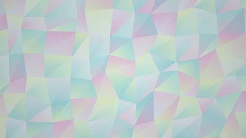 Colorful iridescent geometric pattern for background Ilustração Stock