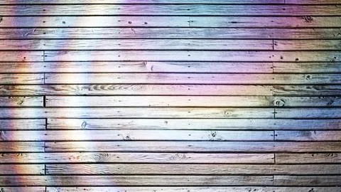 Colorful iridescent light diffraction creating a moving circular pattern on Stock Photos