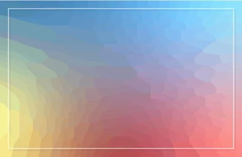 Colorful, irregular polygon background. Spectrum abstract background. Vector  Stock Illustration