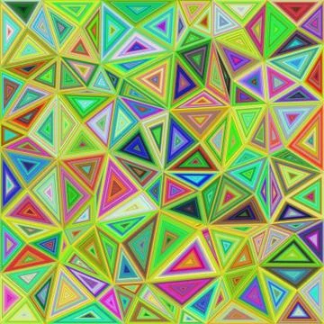 Colorful irregular triangle mosaic background 스톡 일러스트