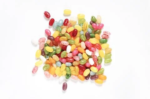 Colorful Jelly Beans Stock Photos