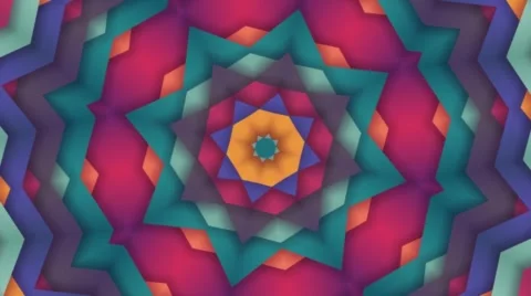 Colorful kaleido Stock Footage 61093650