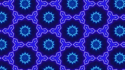 Colorful kaleidoscope glitter loopable background multicolor Stock Footage 106668616