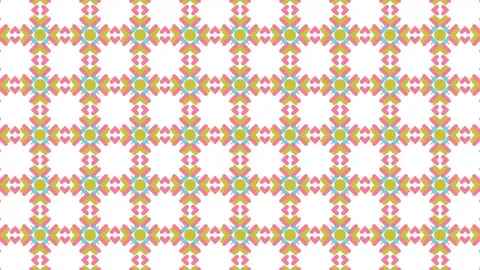 Colorful kaleidoscope sequence pattern, 4k. Abstract multicolored motion Stock Footage 120768180