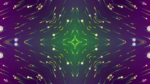 Colorful Kaleidoscopic Abstract Background. Loop Stock Footage 73926688