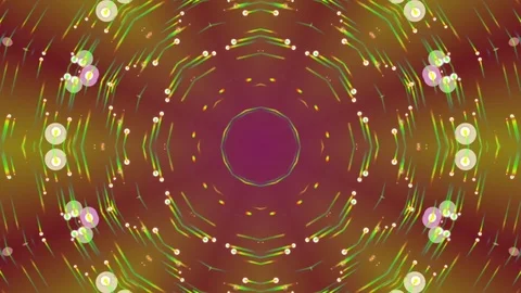 Colorful Kaleidoscopic Motion Background. Loop Video stock 73788923