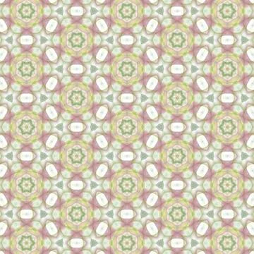 Colorful kaleidoscopic pattern background. geometric intersecting striped ill Stock Illustration