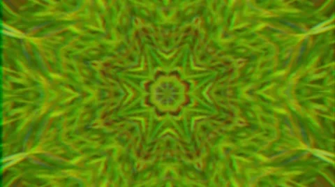 Colorful Kaleidoscopic Video Background Loop ,green natural abstract background Video stock 43263368